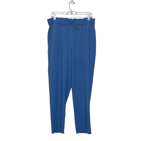Lululemon blue stretch high rise pull on pants size 12 - Picture 7 of 13